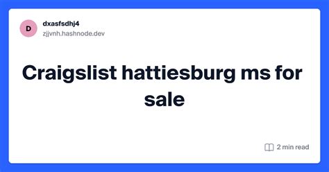 hattiesburg ms craigslist jobs|craigslist hattiesburg ms personals.